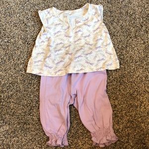 🔥 Baby girl 3-6 month matching set